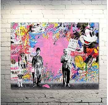 No.144フレーム付きキャンバスアート　ストリートアート　アートポスター　絵画 No.144フレーム付きキャンバスアート ストリートアート アートポスター